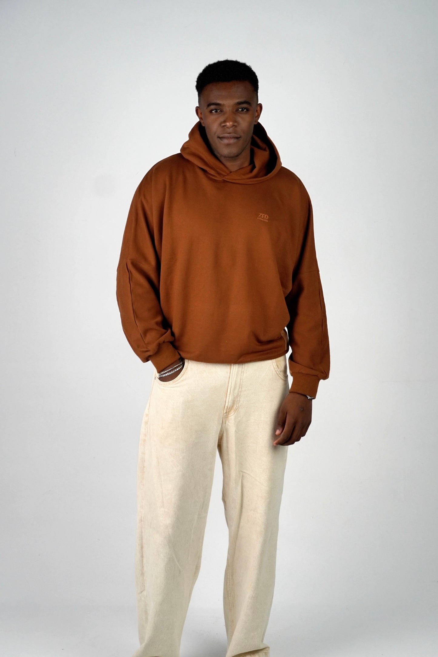 HOOD–01 — The Essential Dual-Tone Hoodie