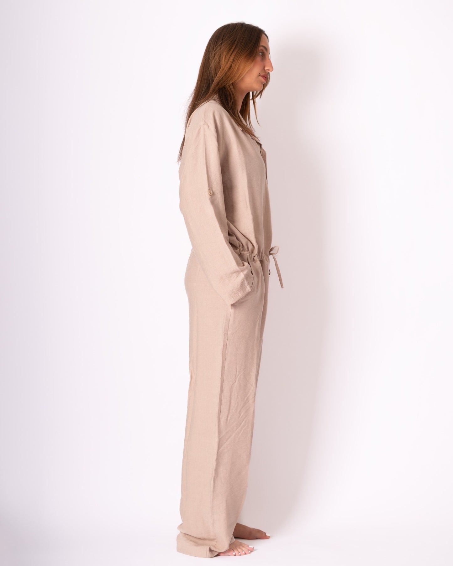 Unisex linen Jumpsuit
