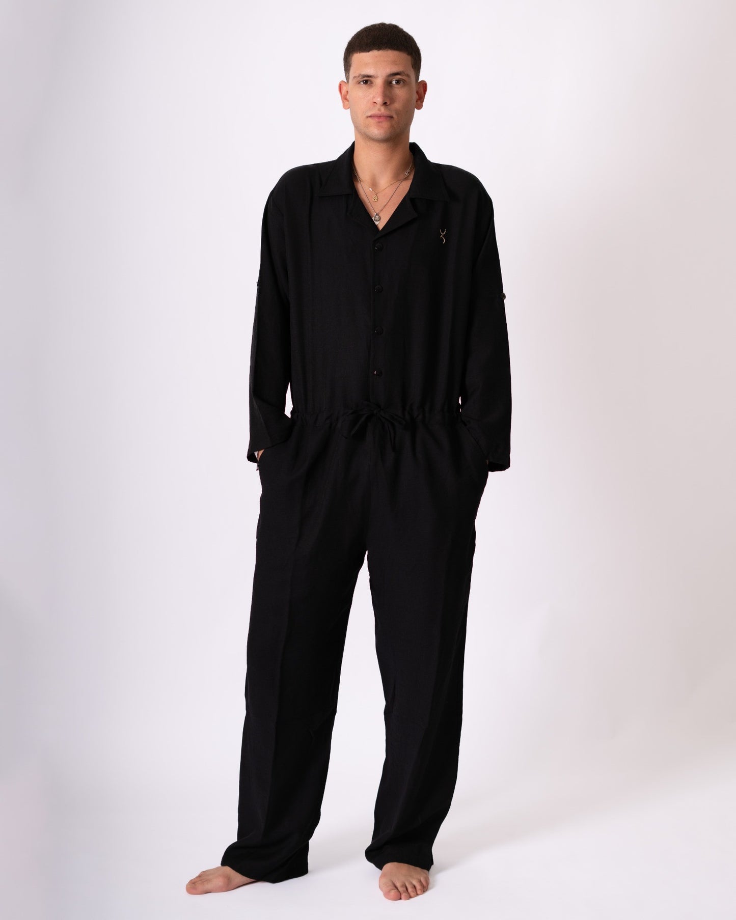 Unisex linen Jumpsuit