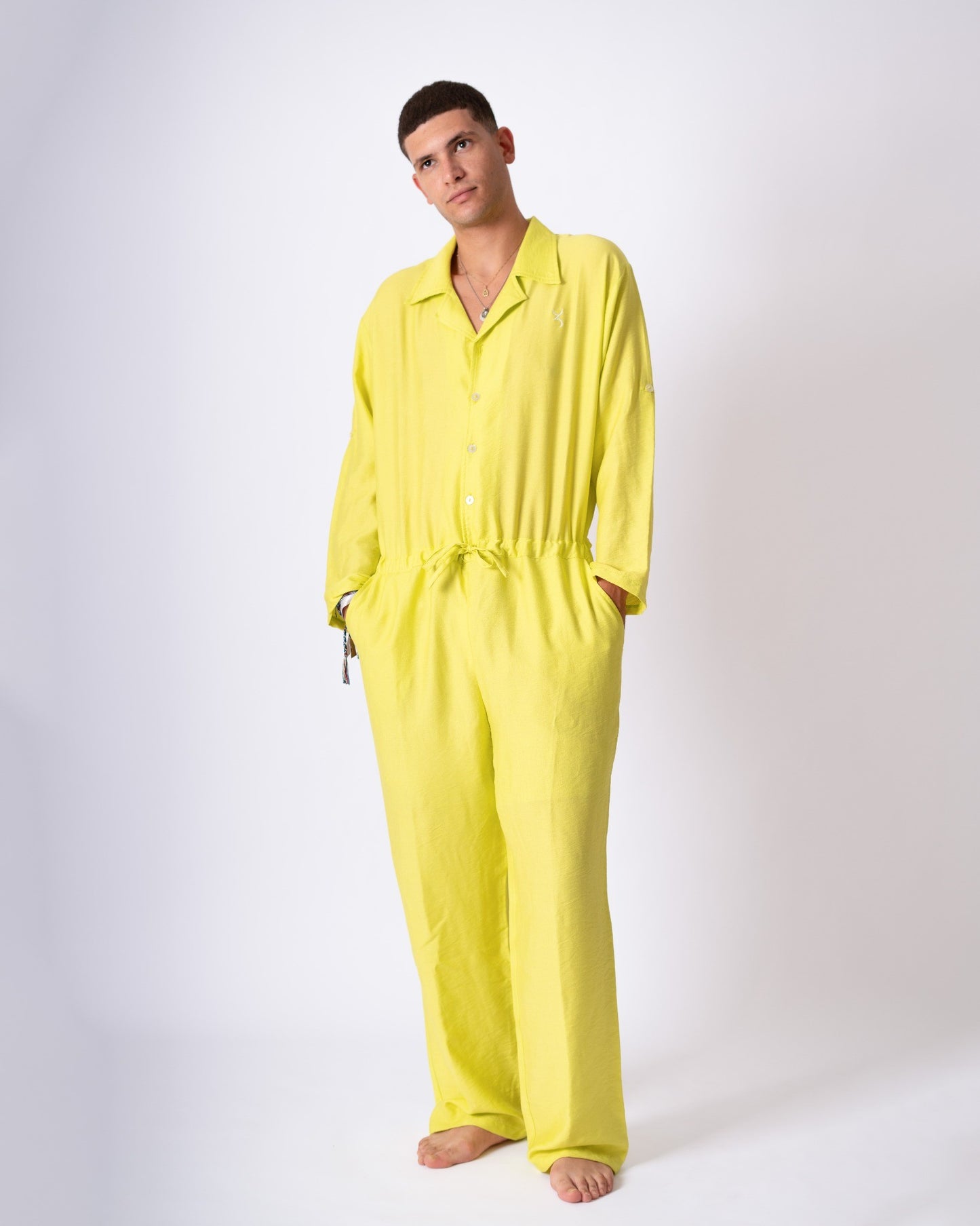 Unisex linen Jumpsuit