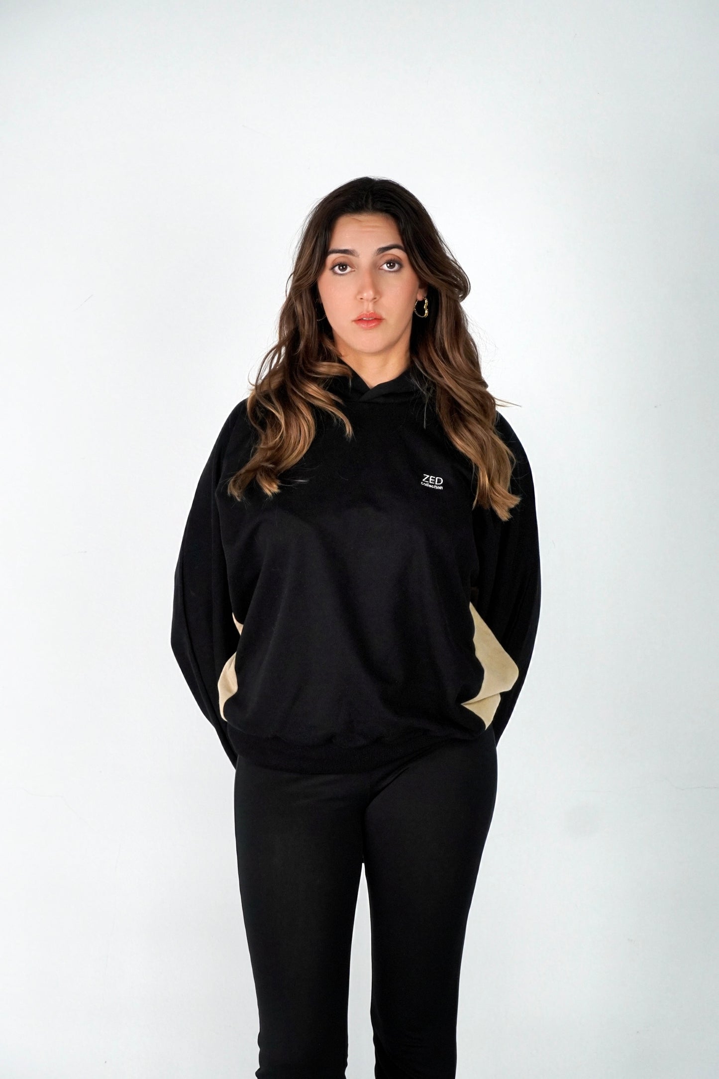 HOOD–01 — The Essential Dual-Tone Hoodie