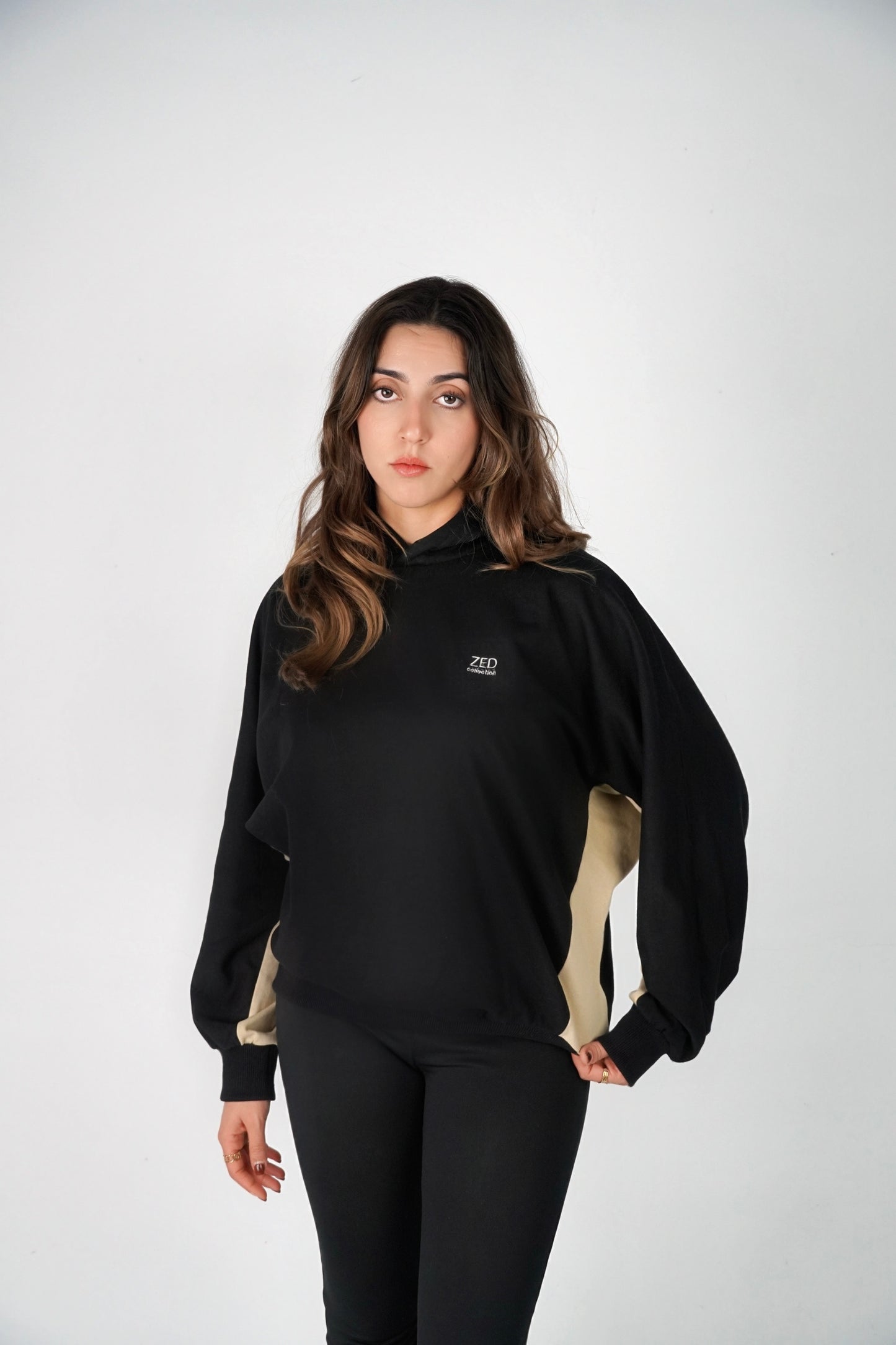 HOOD–01 — The Essential Dual-Tone Hoodie