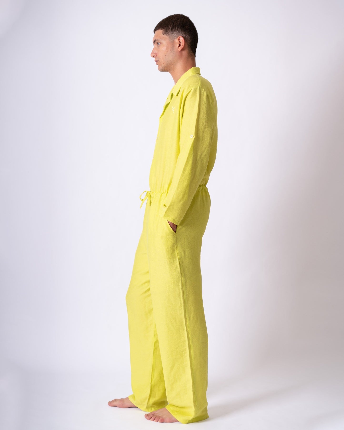 Unisex linen Jumpsuit