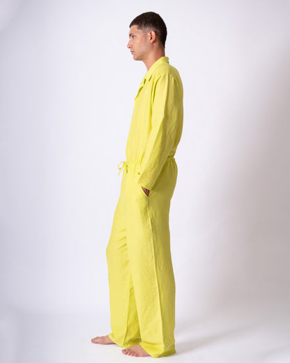 Unisex linen Jumpsuit