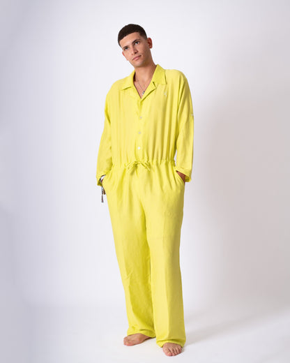 Unisex linen Jumpsuit